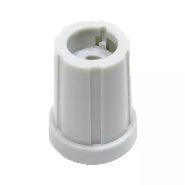 Eagle Plastic Devices 450-AA Series Conical Knob with Skirt Gray 15 mm Outside Diameter, 450-AA151