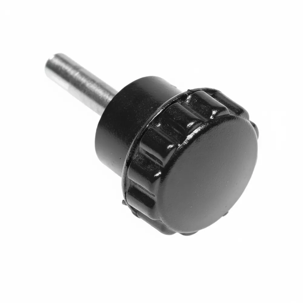 DAVIES MOLDING 2965 Series Clamping Knob Fluted Design 6.35 mm (1/4 inch) Shaft Diameter, 2965HW
