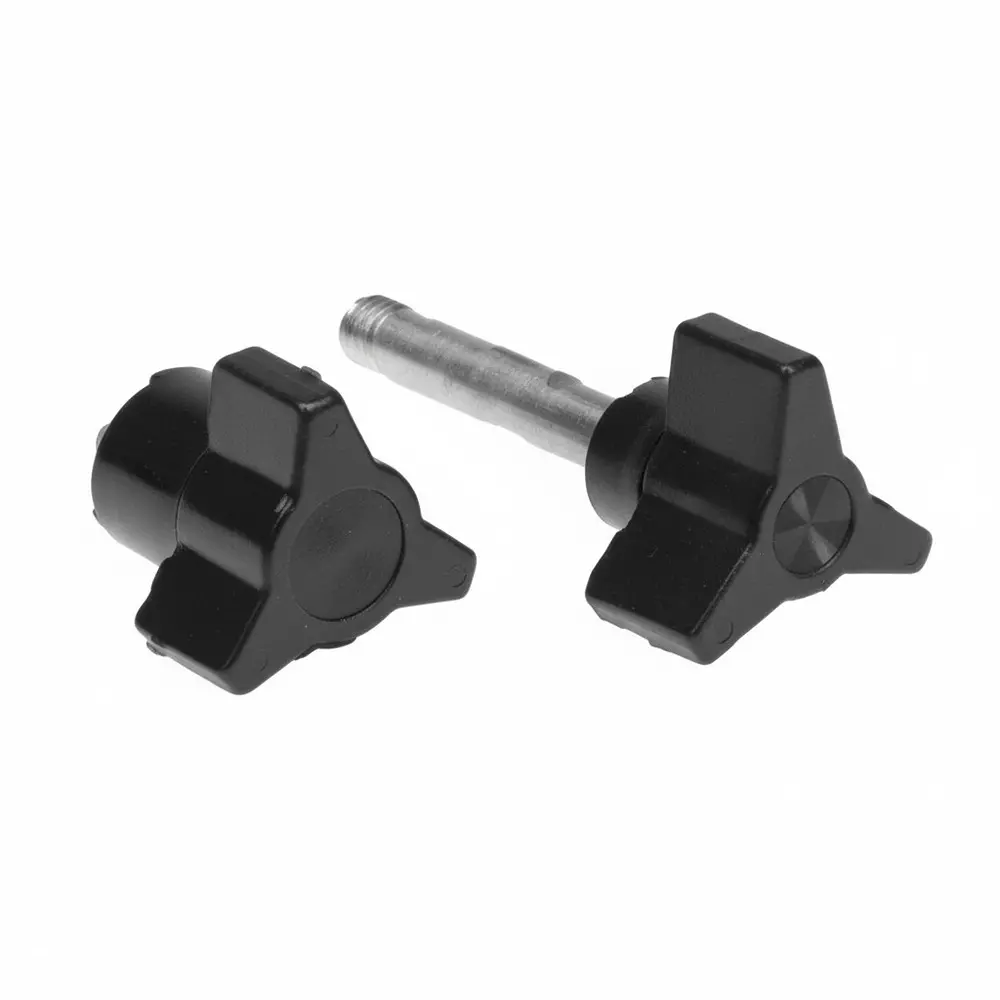 DAVIES MOLDING 3025 Series Clamping Knob 3-Arm Design 6.35 mm (1/4 inch) Shaft Diameter, 3025GJ