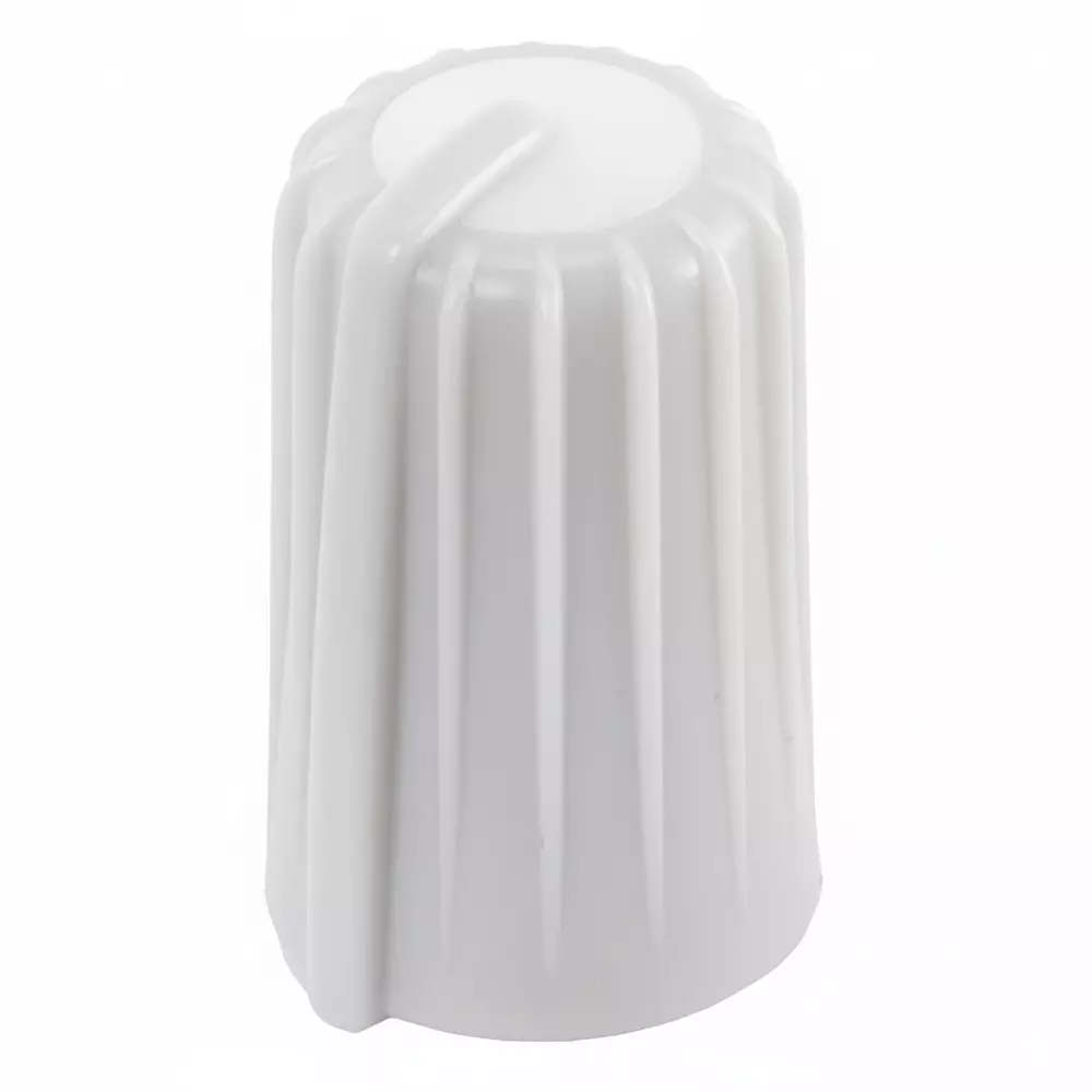 Same Sky Knobs Ribbed Type Acrylonitrile Butadiene Styrene (ABS) Gray 10.8 mm Outside Diameter, SPK-011B