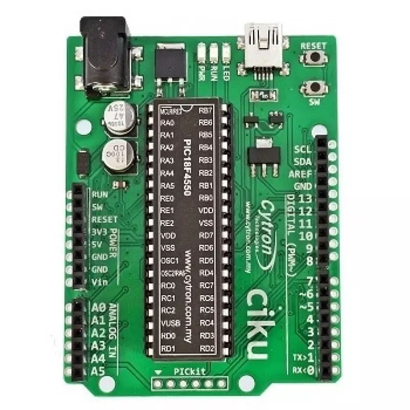 Cytron CIKU PIC PIC18F4550 Based Form Factor Starter Kit