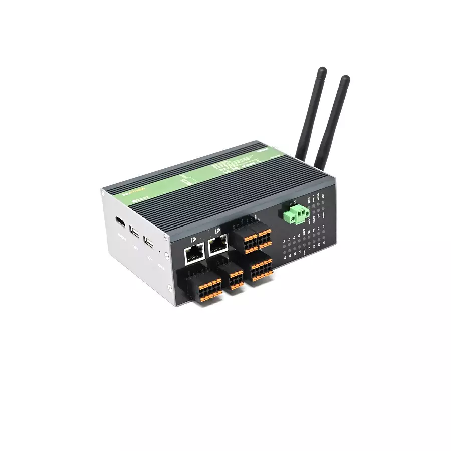 EDATEC ED-IPC2630-12084IN-S Industrial Co MPuter Based on Raspberry Pi CM4 CM4102008, 2GB DDR, 8GB eMMC with Wi-Fi  Bluetooth