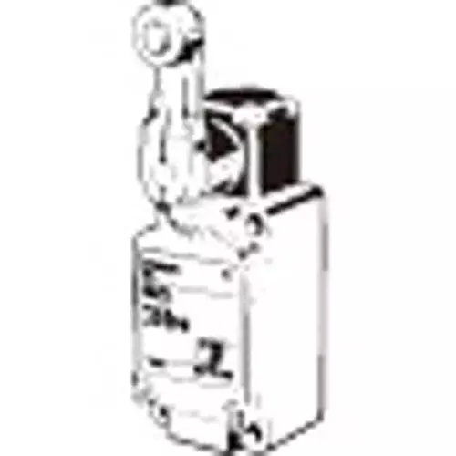 Omron General Limit Roller Lever (R38 Mm), WLCA2-55-DGJ-N