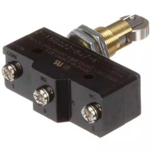 Omron Large Micro Panel Mounting Roller Push Button Type, Z-15GQ22-B7-K