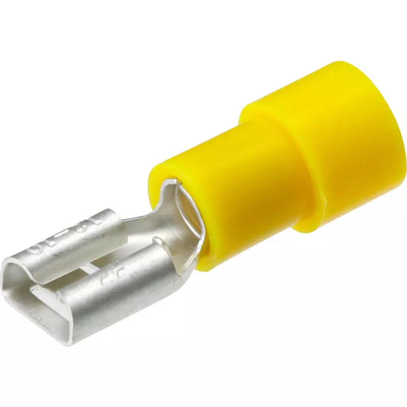 MonotaRO Plug Connection Terminal 250 Exposed Female, 38385315 (Pack of 100 Pcs)