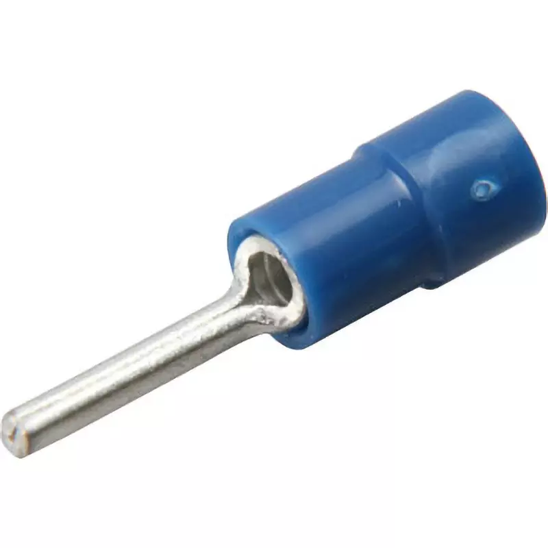 MonotaRO Crimp Terminal Bar Type With Insulation Coating 22.8 mm Overall Length, PTVY2-12 (Pack of 100 Pcs)