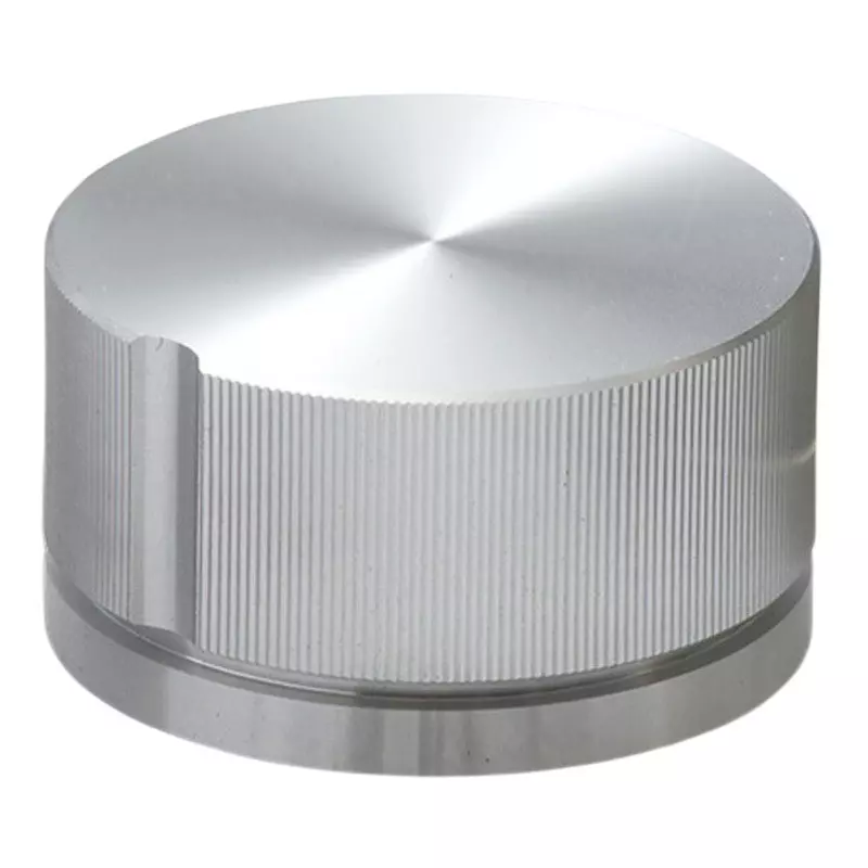 Sato Parts Metal Knob Aluminum Silver for Hexagon Wrench Nominal 2, K-59-M-AG