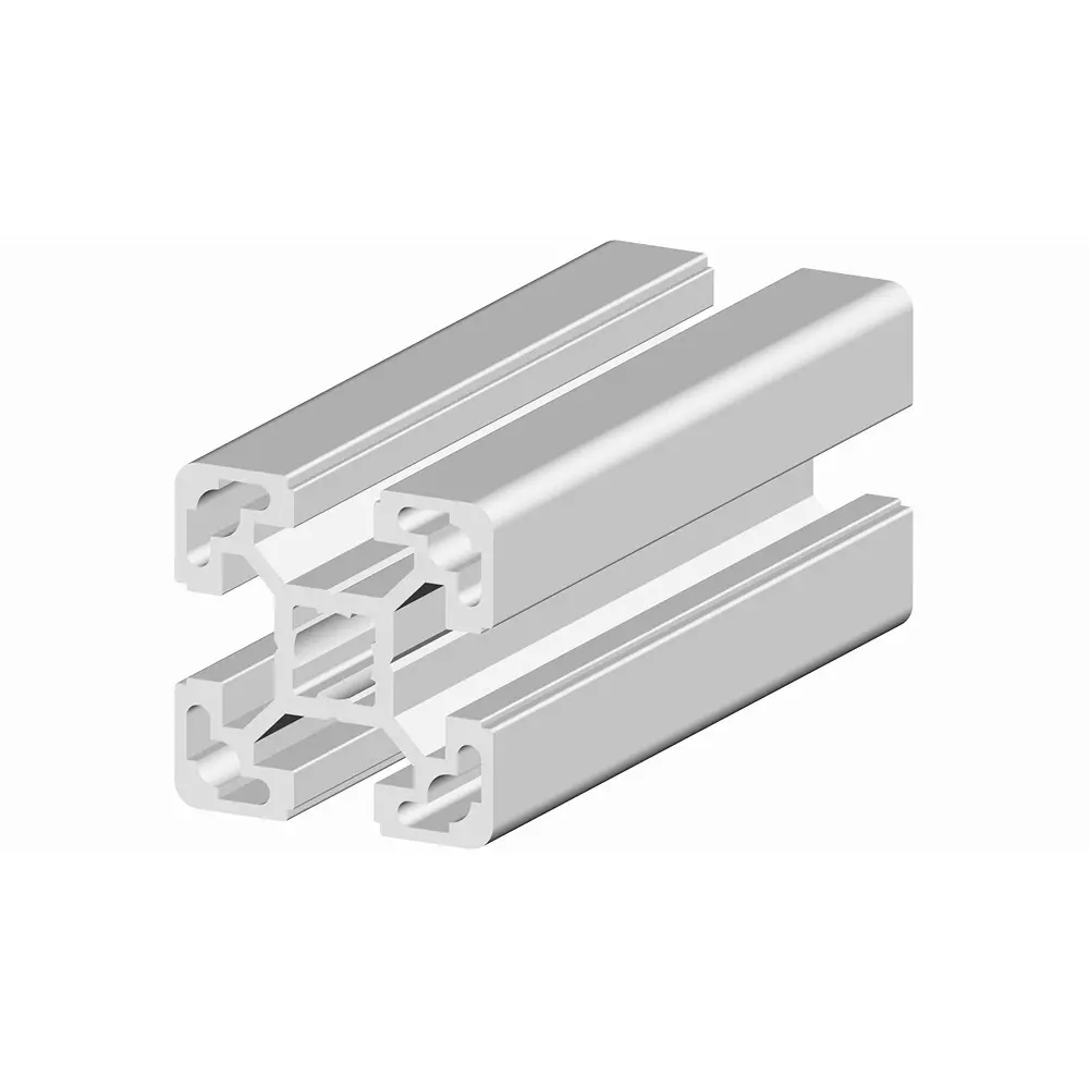 RS PRO Strut Anodised Aluminium 2 m Silver B10 4040L 10 mm 40x40 mm 4, 2647838