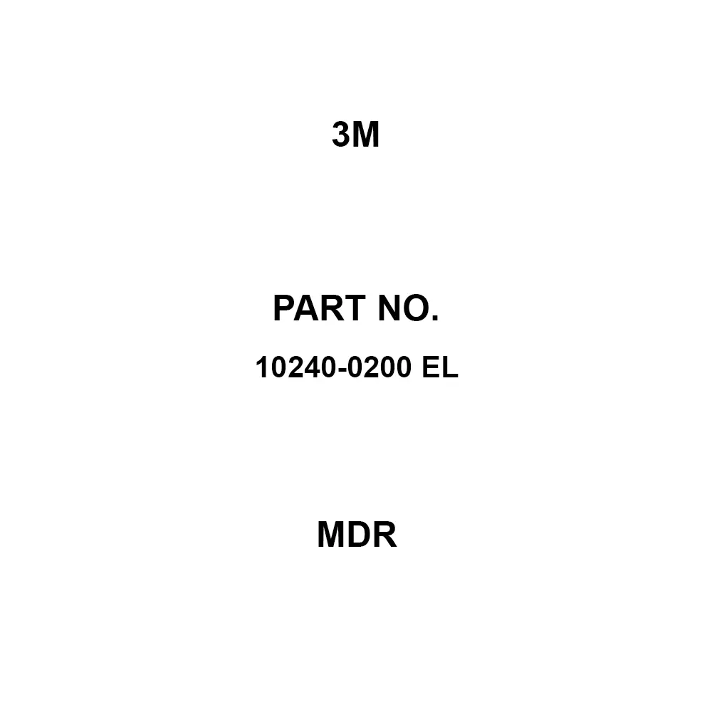 3M MDR AC :150 DC:200 V Rated Voltage, 10240-0200 EL