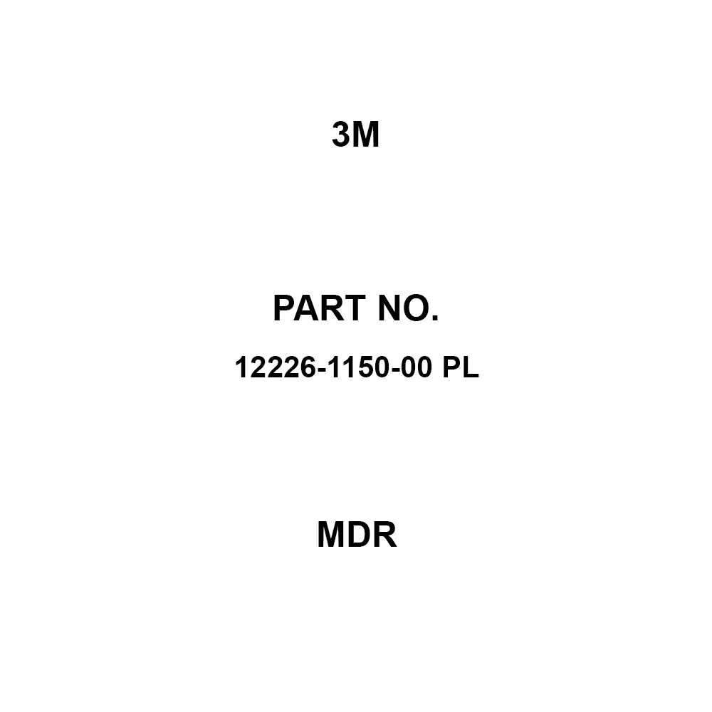 3M MDR 125 V Rated Voltage, 12226-1150-00 PL