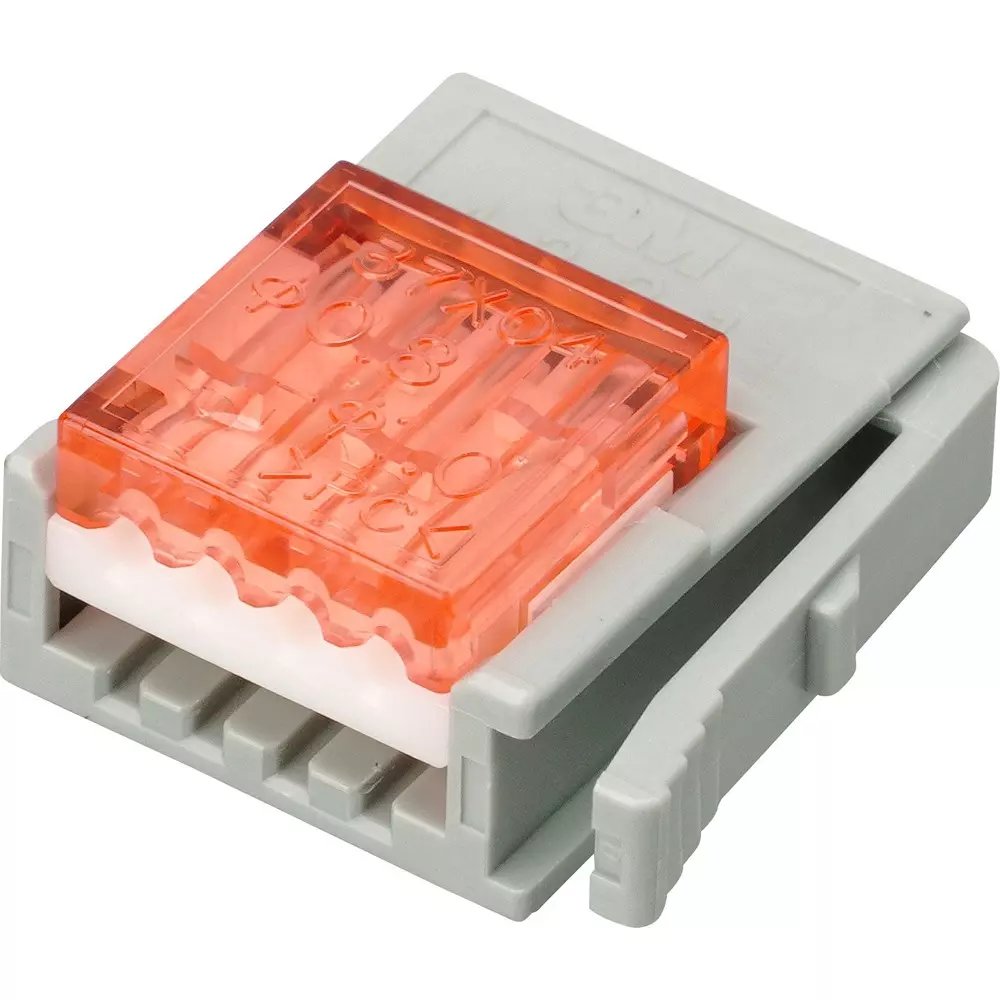 3M Mini Clamp Wire Mount Plug AC/DC 32 V Rated Voltage, 37104-4101-G00 FL