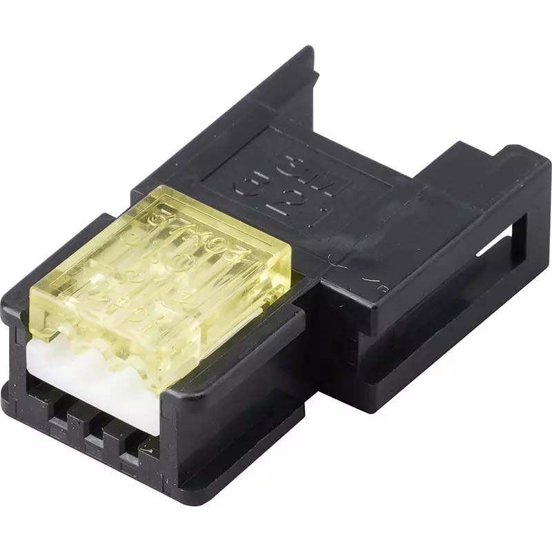 3M Mini Clamp Wire Mount Socket 3 Pole, 37303-3122-000FL