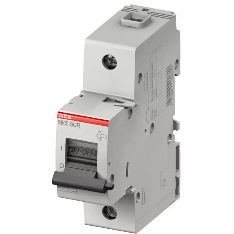ABB Shunt Operation Release IEC 60068-2-6, EN 61373 Cat.1/Class B Vibration Resistance, S800-SOR250