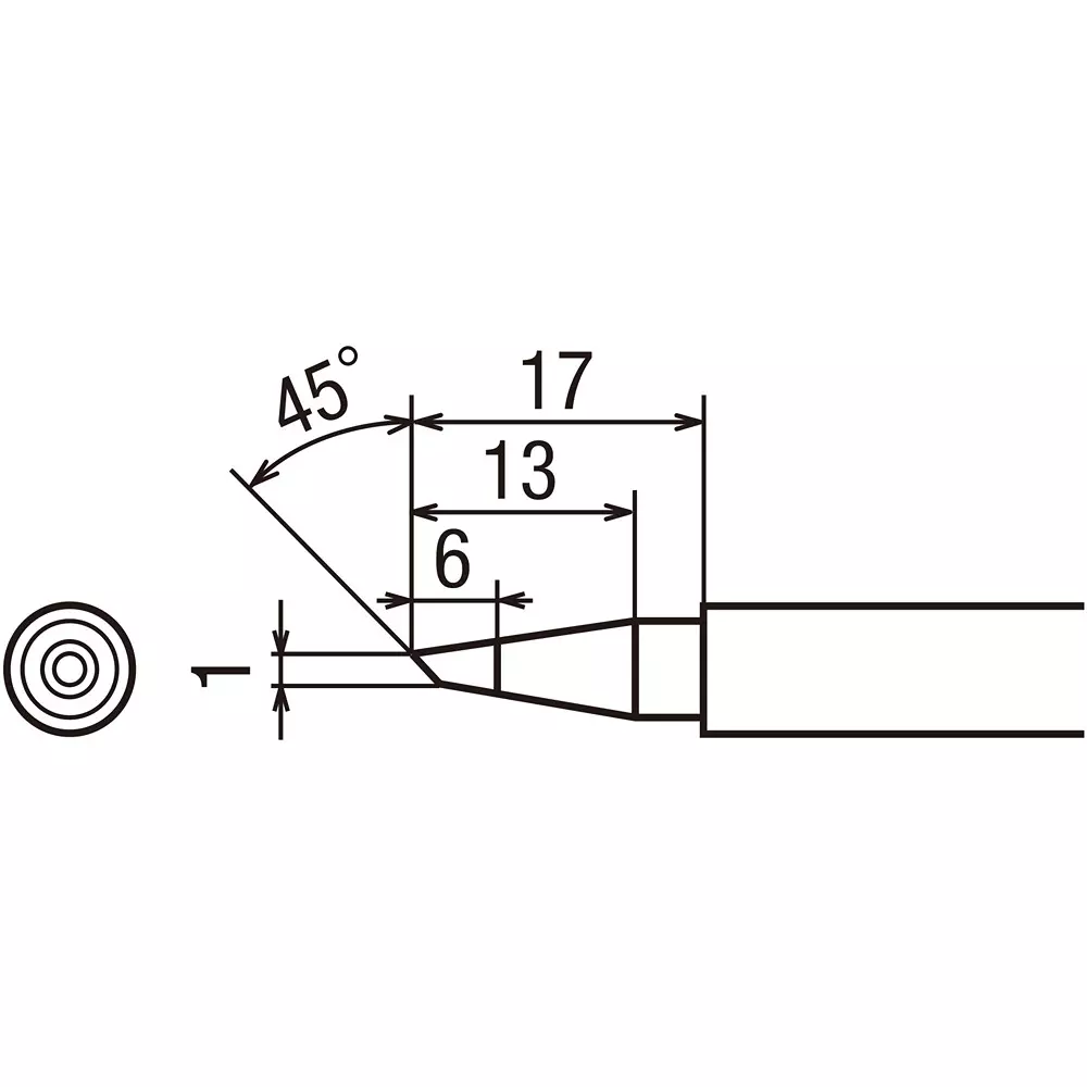 trusco-replacement-tip-55-mm-overall-length-iron-tqt90-b-suitable-for-bc-type-tip-shape-tq-t90rt-bc