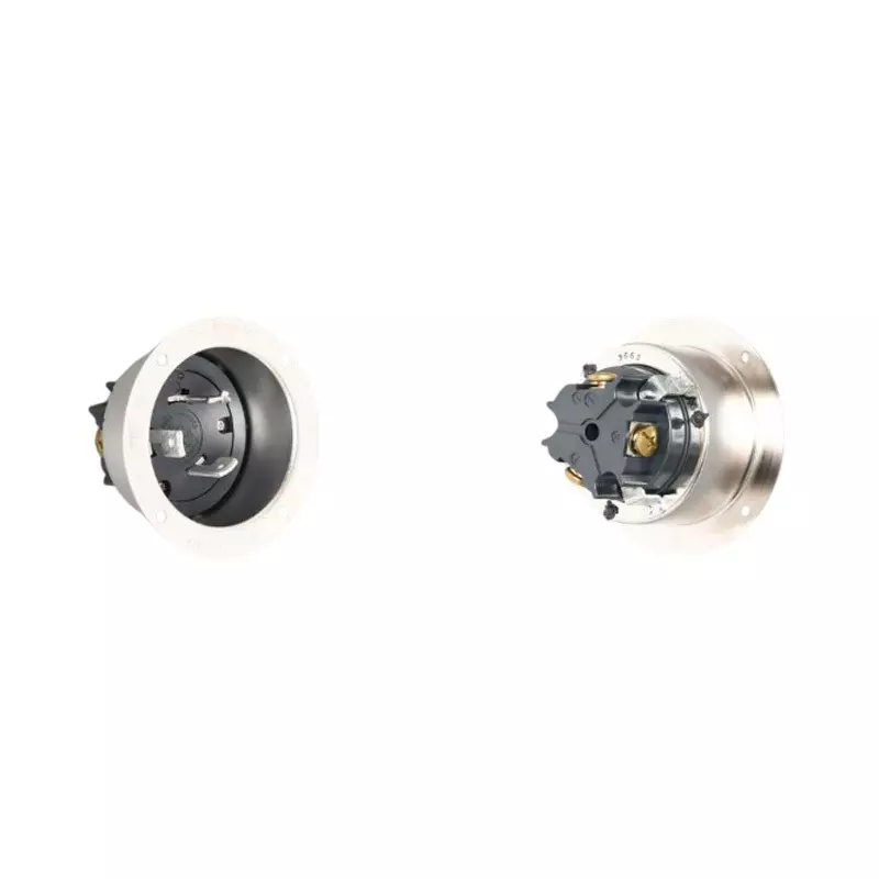 AMERICAN DENKI Flange Inlet 600 V Voltage 60 A Current, 3665