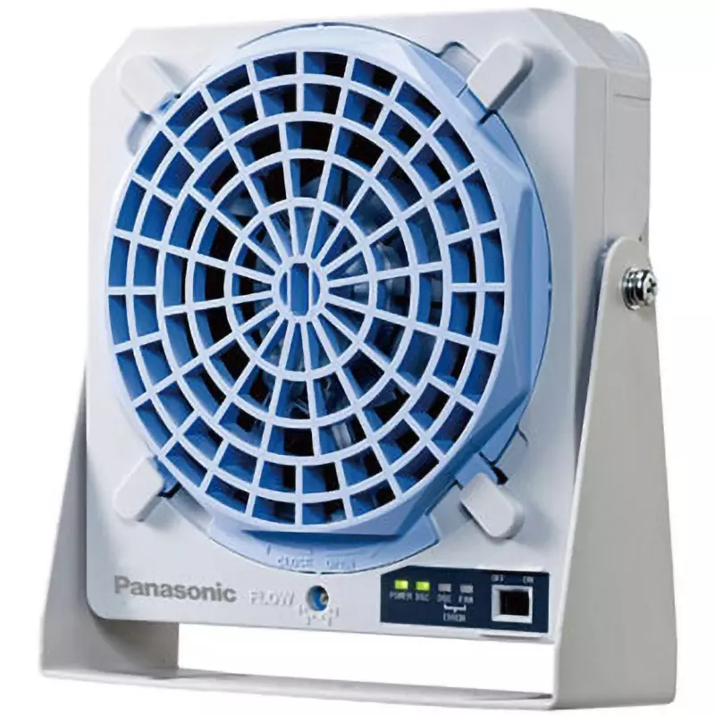 Panasonic Fan Type Ionizer Case: ABS, Louver: Discharge needle unit: PBT, Tungsten, Bracket: SPHC, ER-F12SA