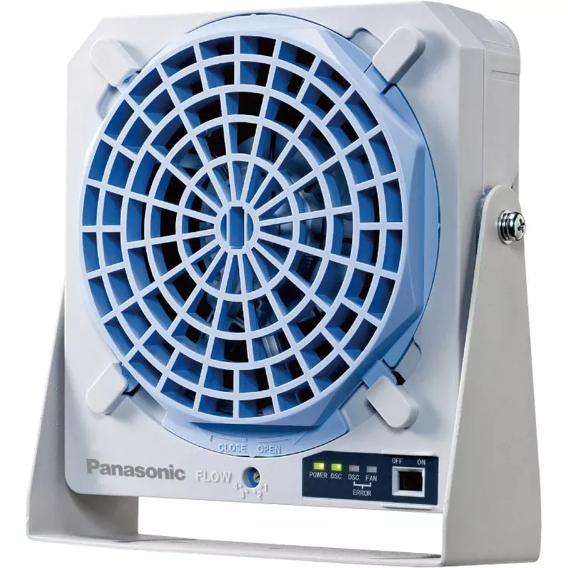 Panasonic Fan Type Ionizer Case: ABS, Louver: Discharge needle unit: PBT, Tungsten, Bracket: SPHC, ER-F12A