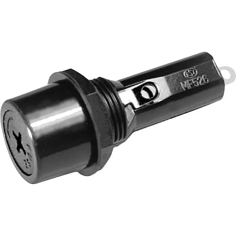 MARUSHIN ELECTRIC Fuse Holder AC250 V Rated Voltage 10 Amp Rated Current, MF-526 (Pack of 10)
