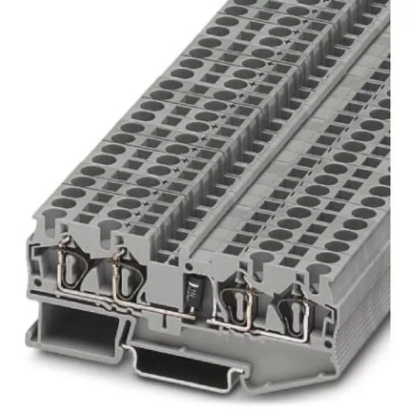 Phoenix Contact Spring Cage 1.5 Amp Current 800 V Rated Voltage, 3037782 (Pack of 5)
