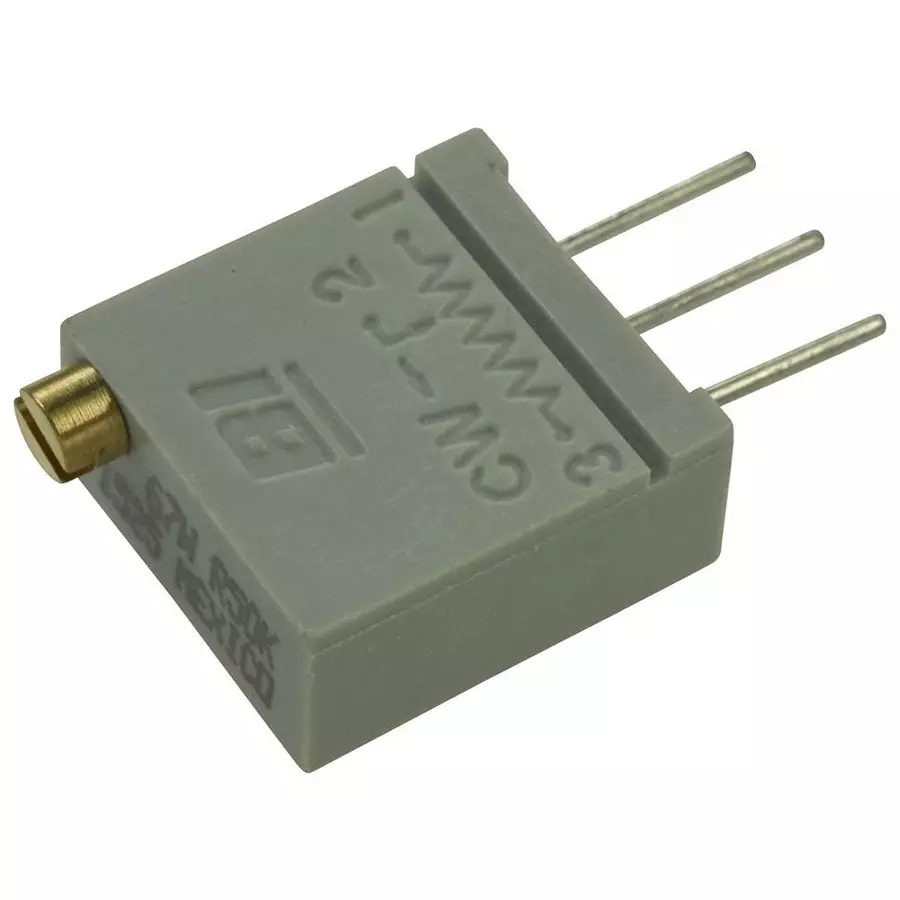 TT ELECTRONICS / BI TECHNOLOGIES TRIMMER POTENTIOMETER, 50KOHM 20TURN THROUGH HOLE, 67WR50KLF.
