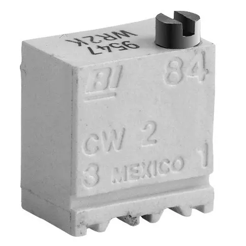 TT ELECTRONICS / BI TECHNOLOGIES TRIMMER POTENTIOMETER 10KOHM 12TURN SMD, 84WR10KLFTR