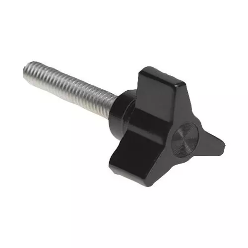DAVIES MOLDING THREE ARM CLAMPING KNOB, PHENOLIC, 22MM, 3022BE