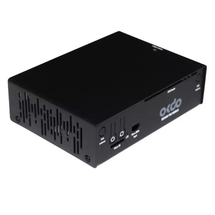 Okdo Metal ROCK SBC Case for use with ROCK 5 Model B Single Board Computer Black, 200122