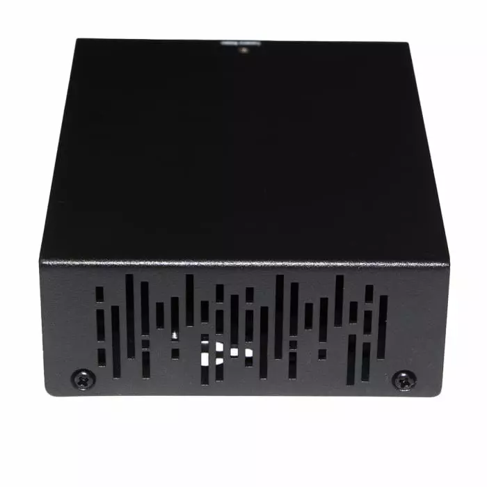 Okdo Metal ROCK SBC Case for use with ROCK 5 Model B Single Board Computer Black, 200122
