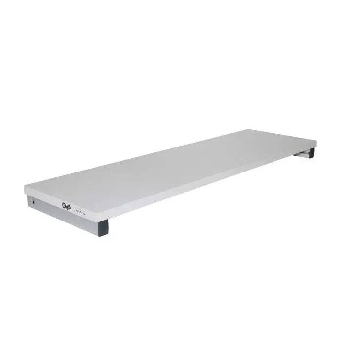 Treston Grey 1 Shelf Aluminium Quickshelf Shelving System 25 x1500 mm 310 mm 50kg Load, ALH150 ESD