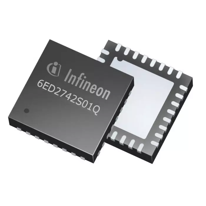 Infineon MOSFET Gate Driver 1 A 5 - 140V 32-Pin QFN32, 6ED2742S01QXTMA1 (Pack of 2)