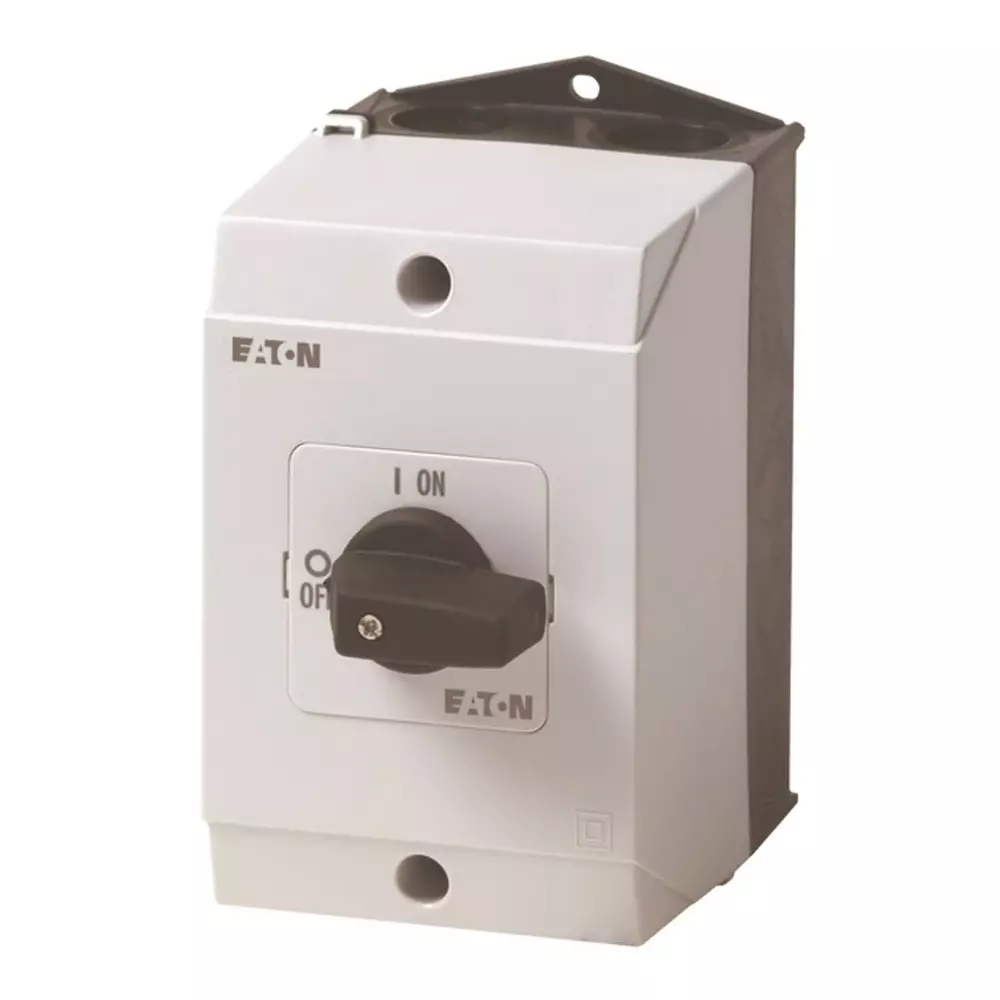EATON 3 Pole Surface Mount Isolator Switch-25A Maximum Current 11kW Power Rating IP65, 226899 P1-25/I2H/HI11