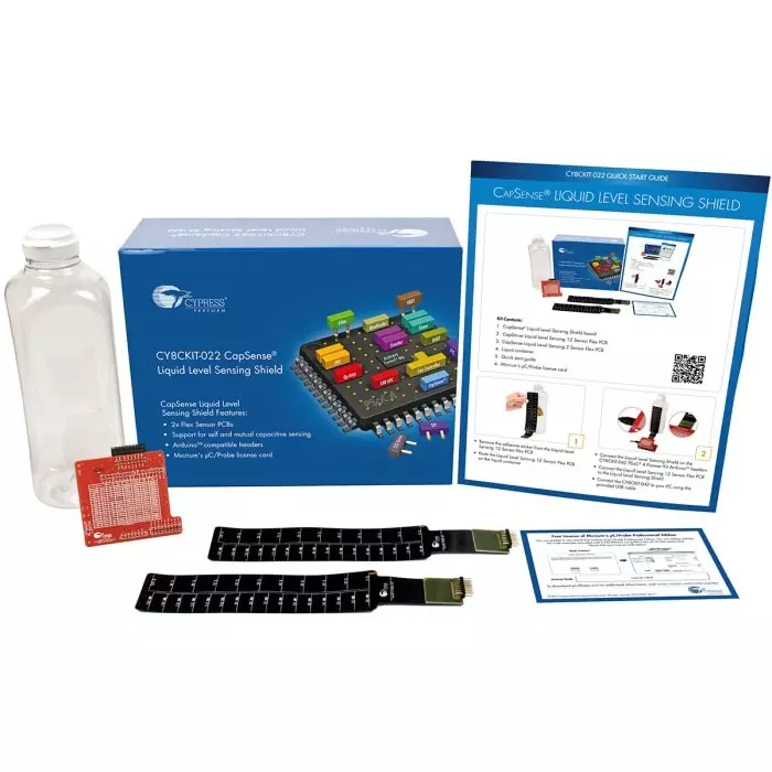 Infineon CapSense Liquid Level Sensing Shield, CY8CKIT-022