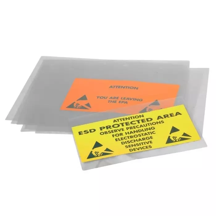EUROSTAT Transparent Desktop Document Holder Lamination Pouch, 41-090-6008 (Pack of 100)