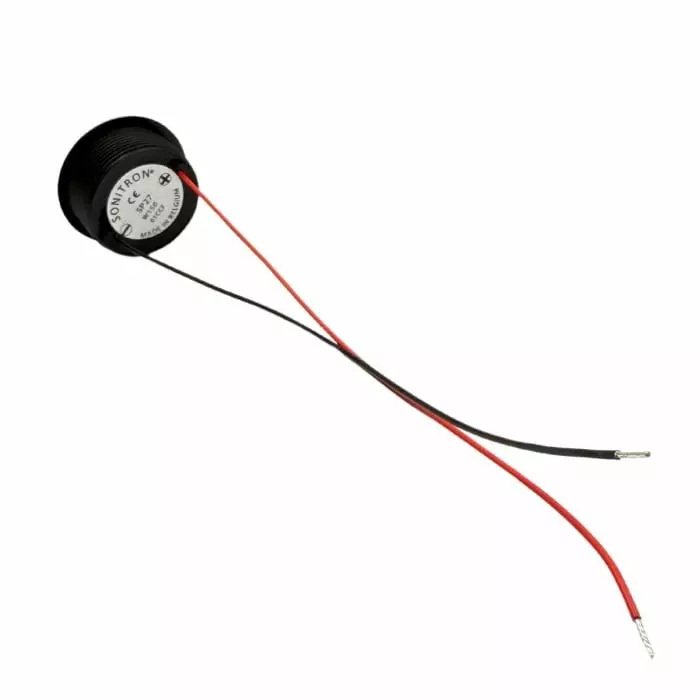 Sonitron 90dB(A) Panel Mount Continuous Buzzer 32 mm 6 V DC Min 15 V DC Max, SP27 W150