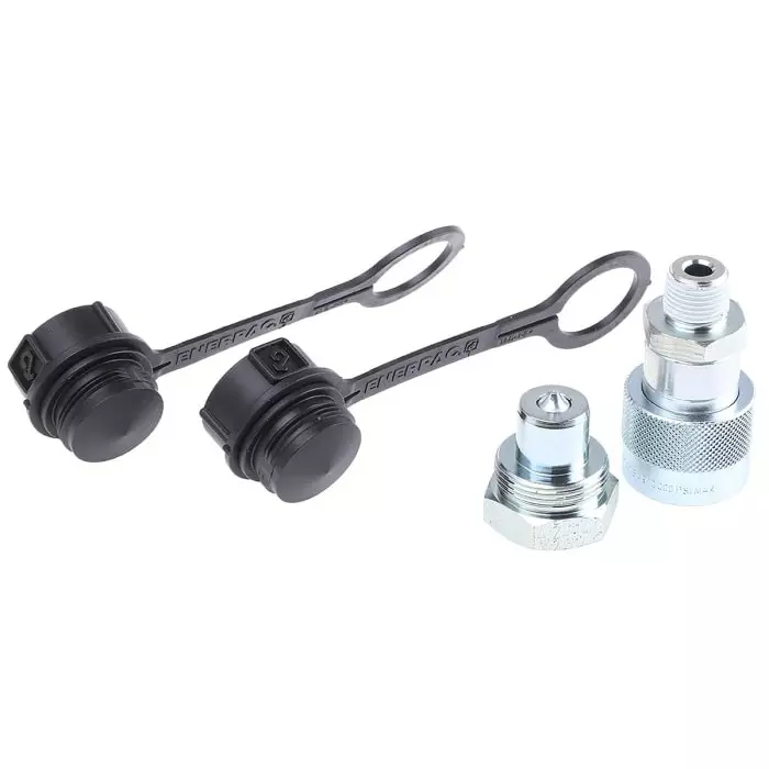 Enerpac Steel (Dust Cap) Female Hydraulic Quick Connect Coupling NPTF 3/8 Female, C604