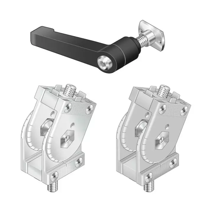 Bosch Rexroth Joint Bracket, Connecting Component, Strut Profile 45 x 60 mm, Groove Size 10 mm, 3842502688