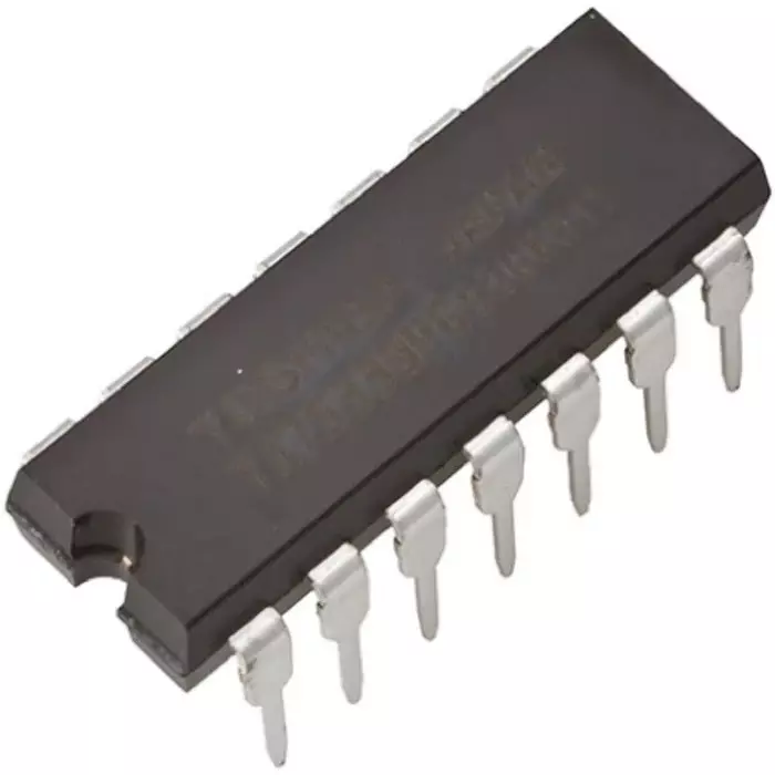 Toshiba Quad 2-Input NOR Logic Gate, 14-Pin PDIP, TC4001BP(N,F)
