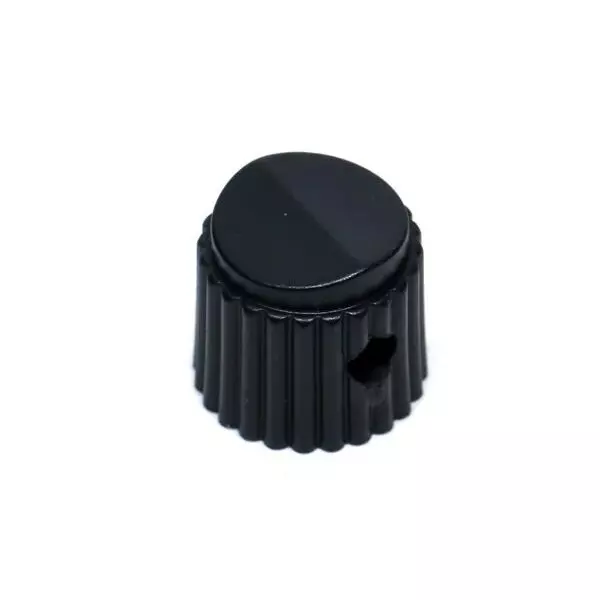 GRAYHILL Cylindrical Knob Plastic Black 13 mm Outside Diameter, 11K5029-EMNB