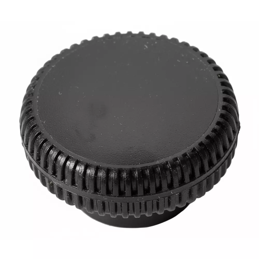DAVIES MOLDING Clamping Knob Black Phenolic 6.35 mm (1/4 inch) Shaft Diameter, 3055BA