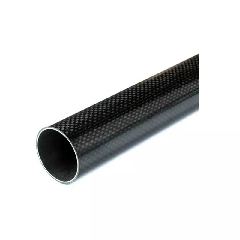 GENERIC 3K Roll-wrapped Carbon Fibre Tube (Hollow) 14mm(OD) * 12mm(ID) * 1000mm(L)