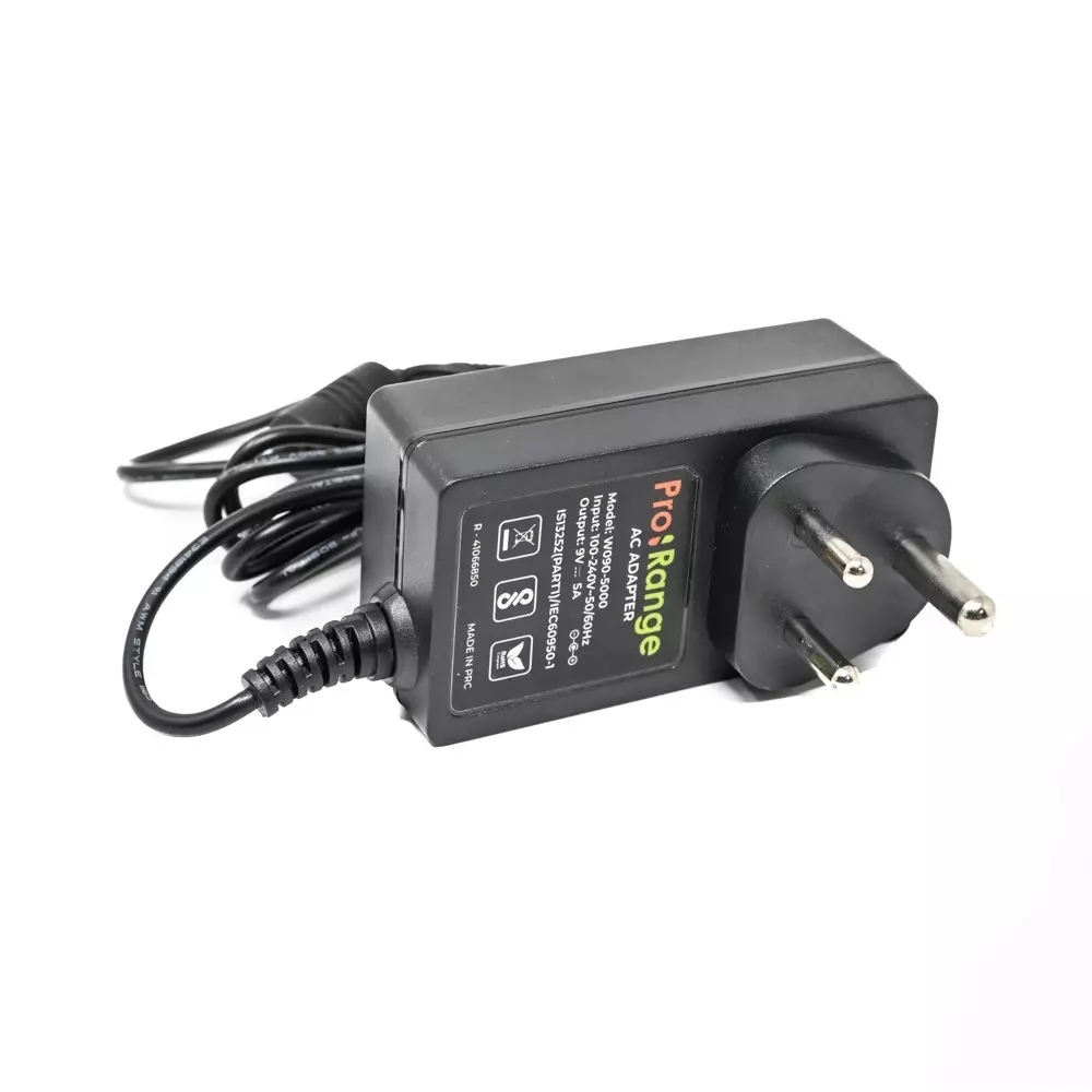 Pro-Range 9V 5A Power Adapter with 5.5 X 2.5mm DC Plug