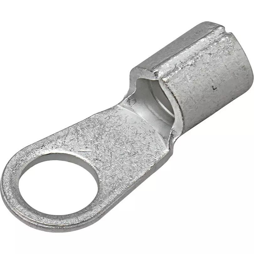 MonotaRO Bare Ring Terminal for Copper Wire Copper 6 Crimping Range, MR14-8SB (Pack of 100 Pcs)