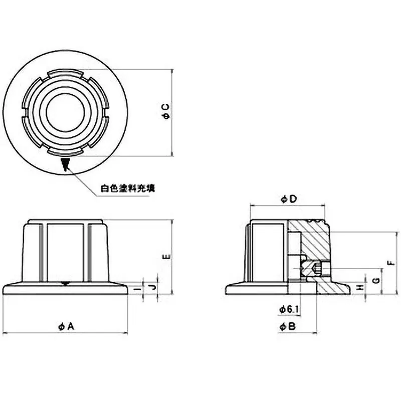 sato-parts-mold-knob-k-75-phenol-l-size-k-75-l