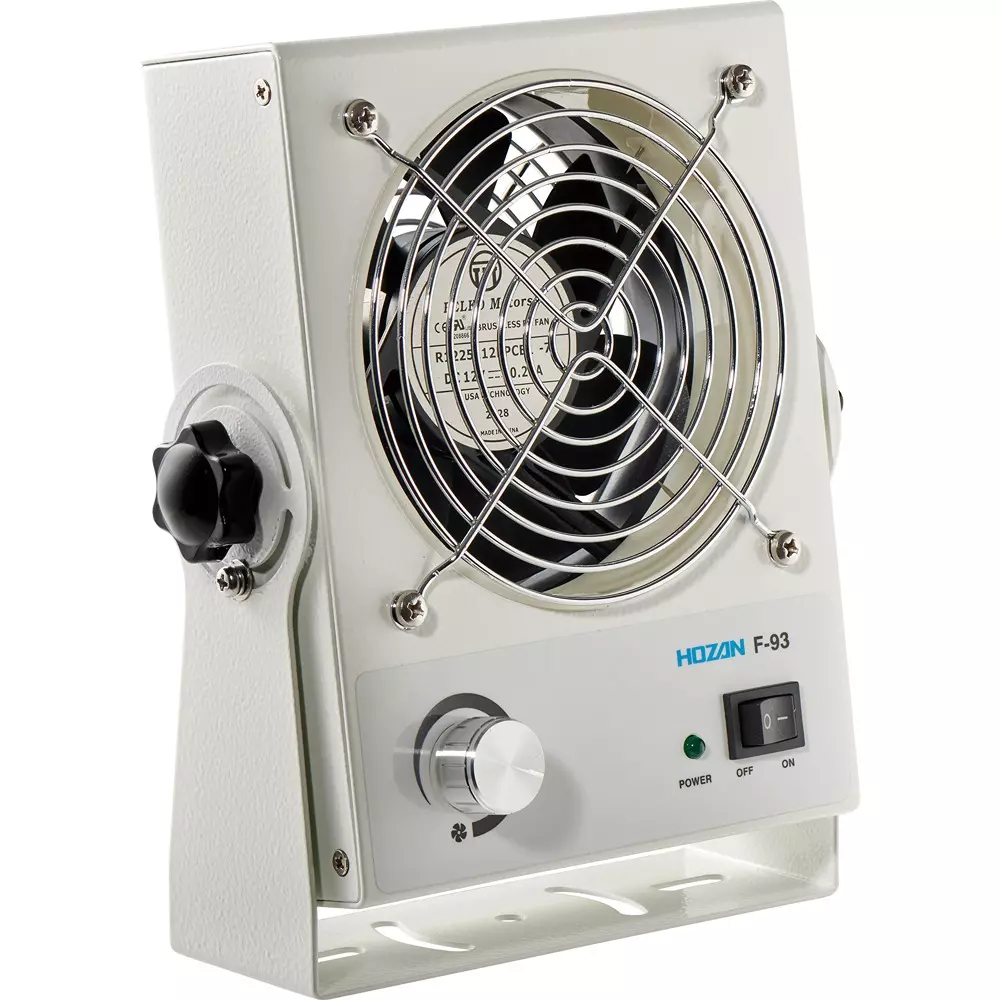 HOZAN Ionizer Static Eliminator for ESD Safe Workstations, F-93