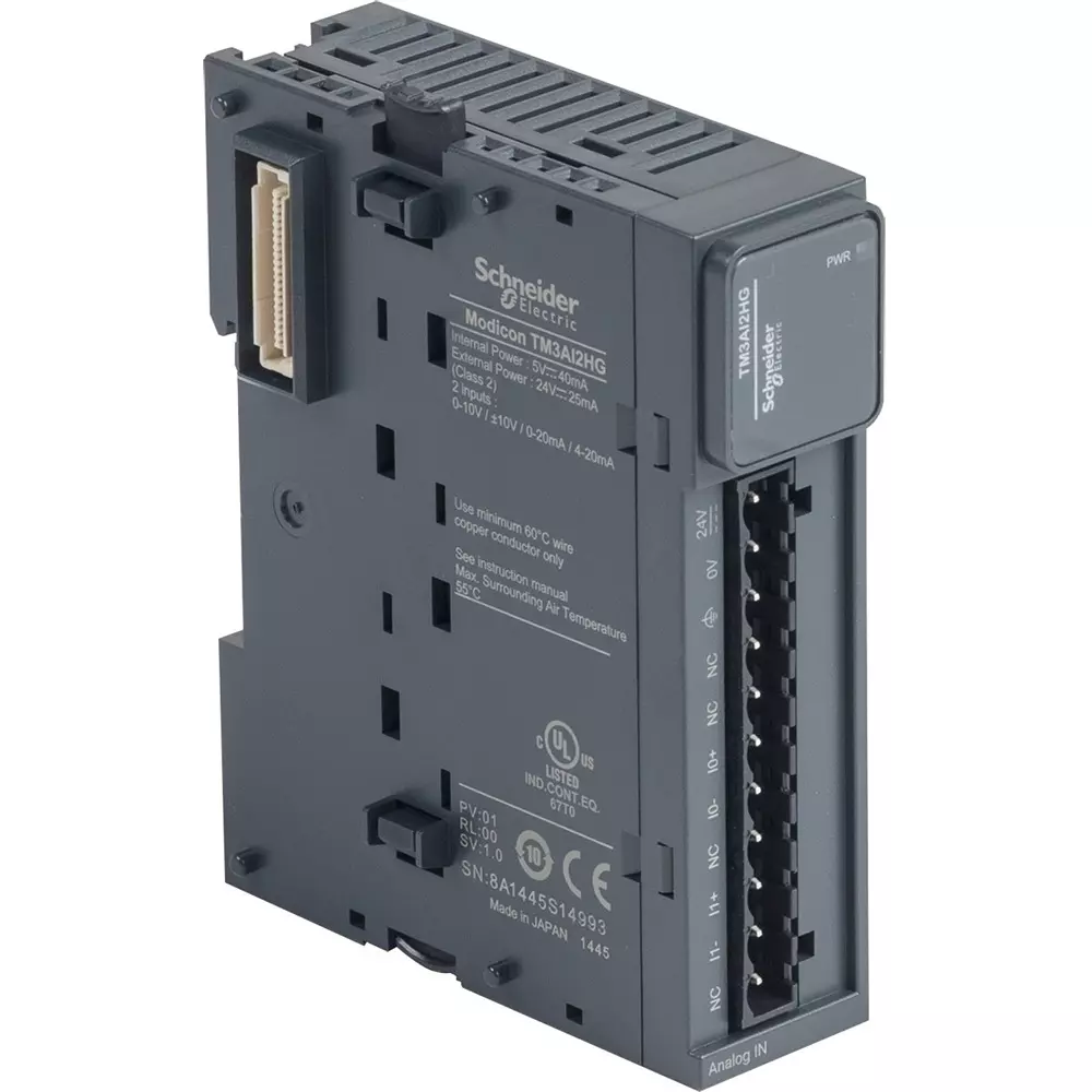 Schneider Electric Expansion IO Unit DC 24 V (external power supply) Power Supply Voltage, TM3AI2HG