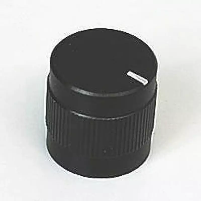 LINKMAN Aluminum Knob Screw Fixing Type [Shaft] 6.1 mm Hole Diameter, 15X15HTPSB