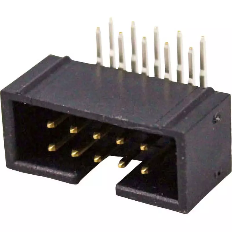 Hirose Pin Header 15 mΩ ohm Contact Resistance AC200 V Rated Voltage 650 Withstand Voltage, HIF3FC-10PA-2.54DS(71)