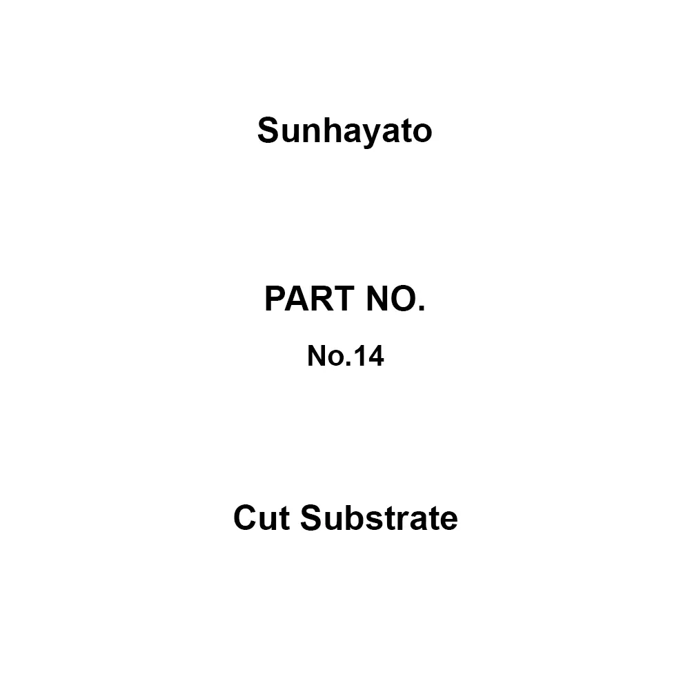 Sunhayato Cut Substrate 100 x250 mm Circuit Board Dimensions, Length X Width Paper phenol Circuit Board Material, No.14