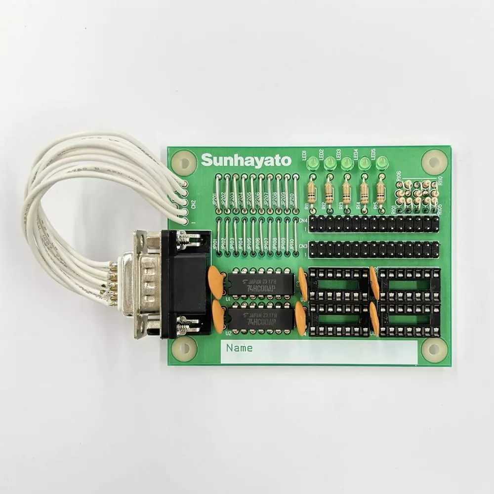 sunhayato-soldering-skills-practice-set-flux-green-resist-on-both-sides-white-silk-on-one-side-finish-type-ct-dp10