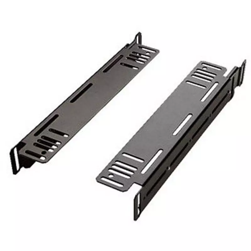 Settsu Telescopic Support Angle Steel Black Material, NPSAT-5575 (Pack of 2)